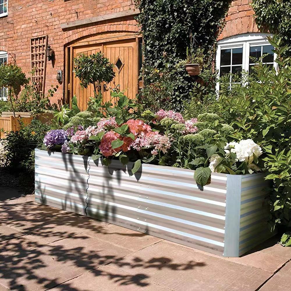 tall raised garden bed lateral side